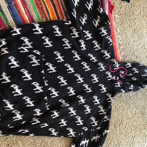 Oversized playboy hoodie